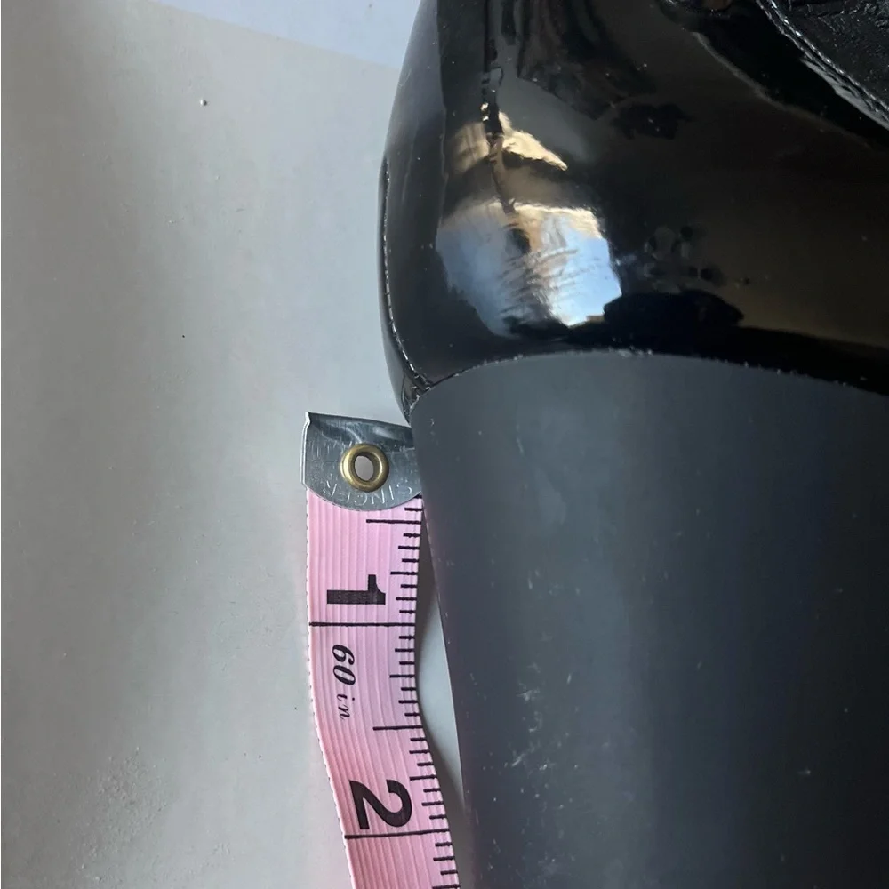 Anne Klein Sport Black Patent Heels - Picture 3 of 5